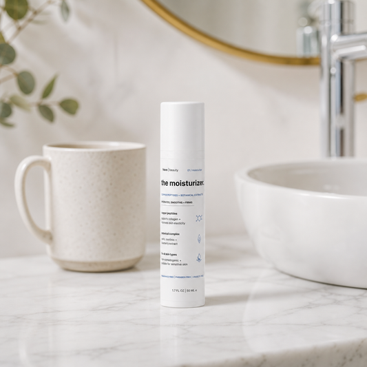 the moisturizer.