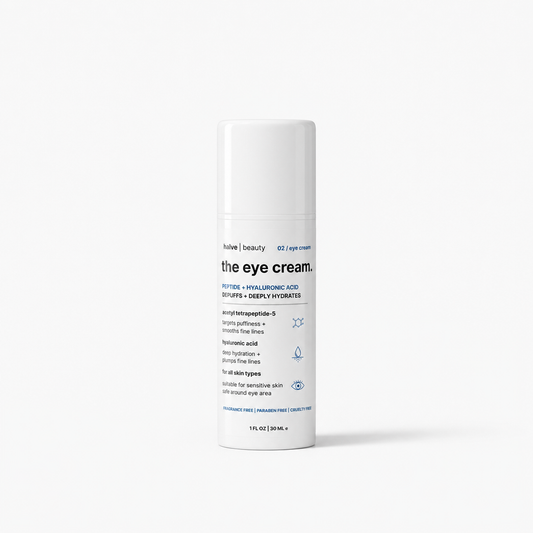 the eye cream.