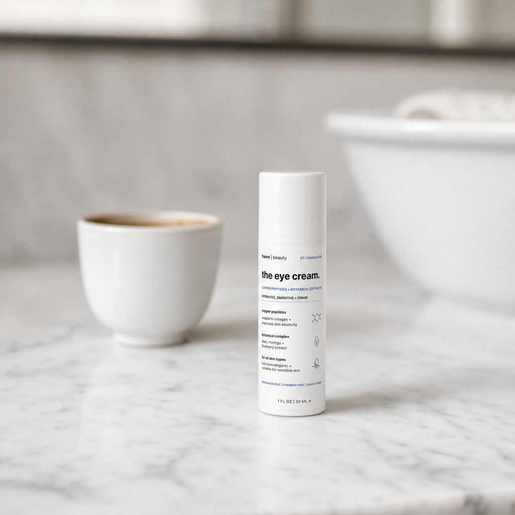 the eye cream.