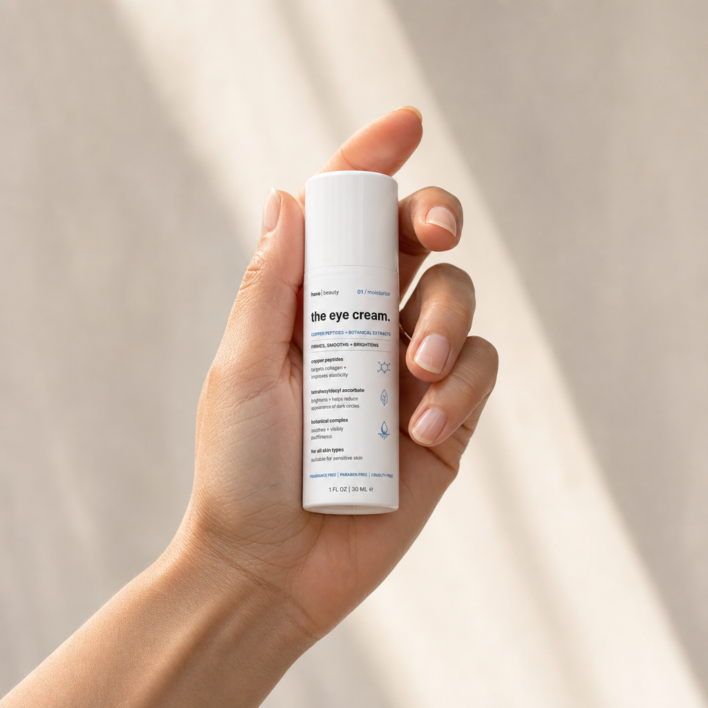 the eye cream.